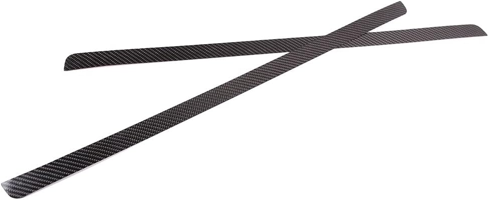 Adhesivo protector de umbral de puerta exterior de fibra de carbono para Mazda MX-5 RF Miata 2009-2014