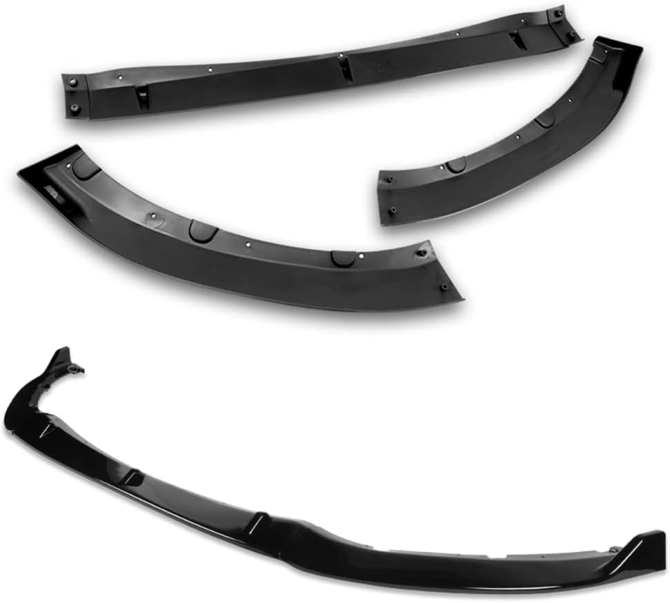 Borde de parachoques delantero compatible con Mazda Miata MX-5 2016-2021, alerón de parachoques delantero, kit de cuerpo de barbilla de aire,