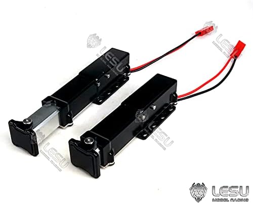 LESU – Piernas de elevación eléctricas de metal para 114 RC camión de remolque hidráulico DIY TMY