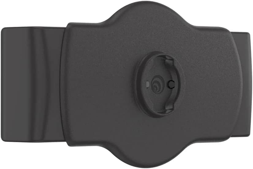 PopSockets – Agarre para teléfonos y fundas, agarre deslizable para teléfono con soporte expandible, bordes cuadrados, tejido de carbonita negra