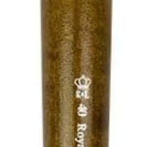 Royal & Langnickel, Cepillo jumbo, Taklon blanco rígido, Filbert 70, R935-70 Royal & Langnickel, Cepillo jumbo, Taklon blanco rígido, Filbert 70, R935-70