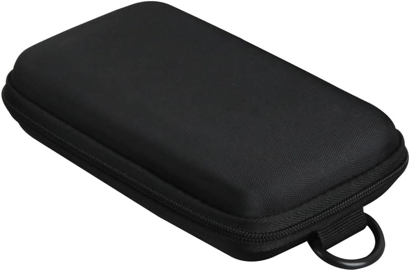 Estuche de viaje duro para EkristLanLuk cargador portátil Power Bank 25800mAh (negro)