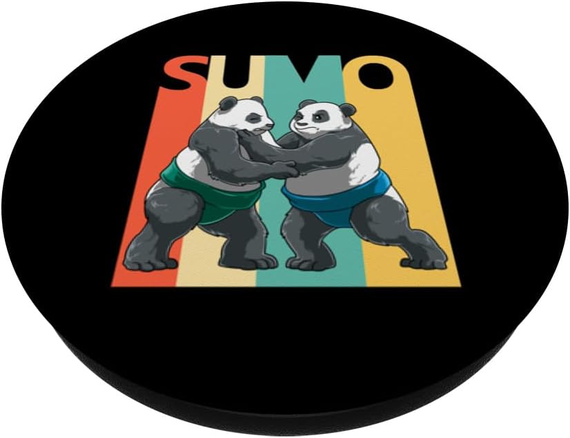 Panda Japan Sumo PopSockets Swappable PopGrip