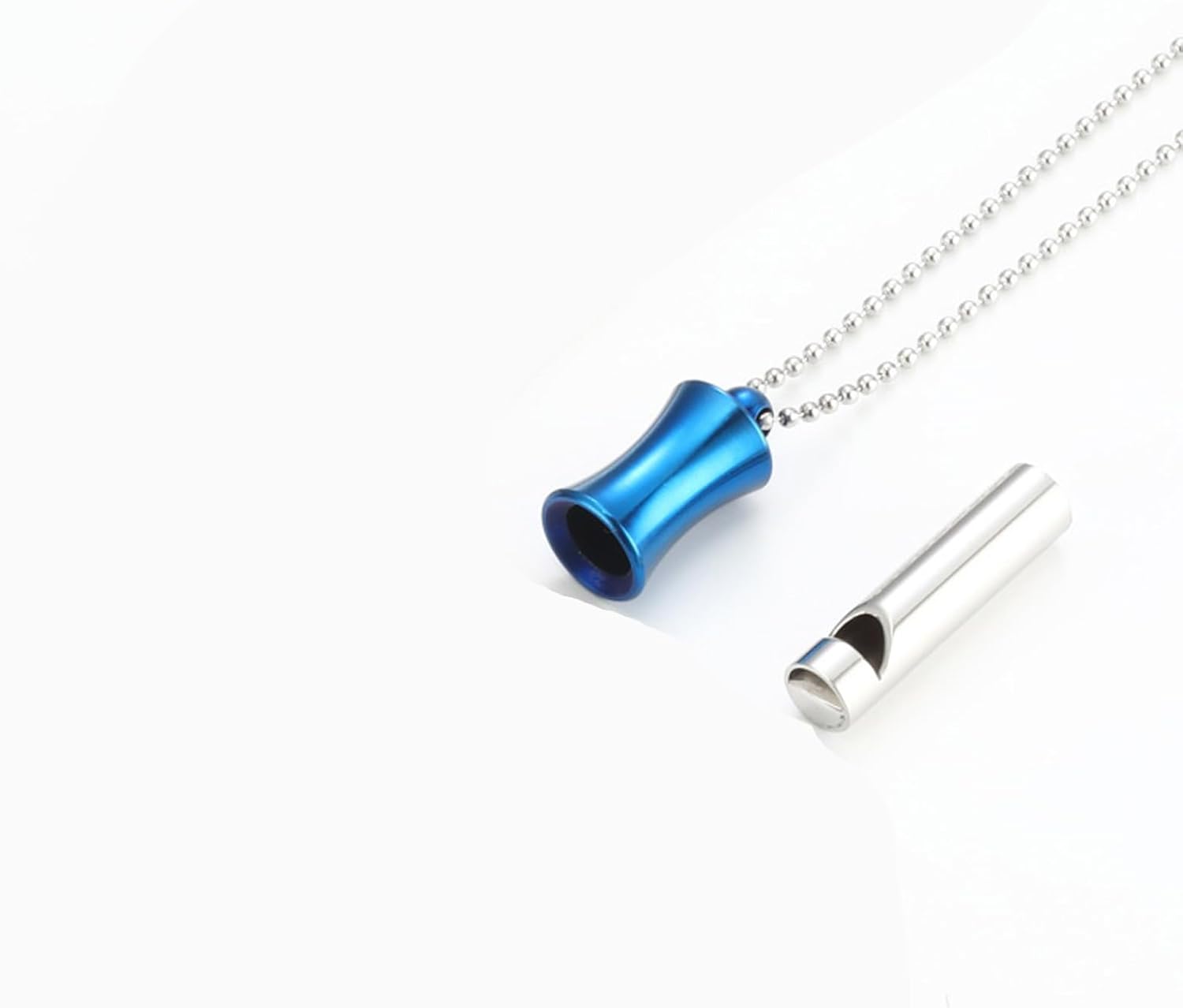 Collar para respirar la ansiedad, artículos para aliviar la ansiedad para hombres y mujeres, collar para dejar de fumar, collar con silbatos, collar