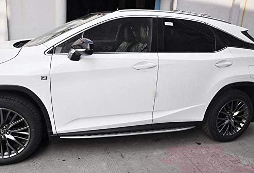 Estribos laterales aptos para Lexus RX 2016-2022 RX350 RX350L RX450L RX450hL Running Board Nerf Bar
