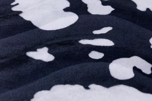 Tela de velboa ultra suave con estampado de vaca de pelo corto, 58 pulgadas, vendido por The Continuous YardIdeal para mantas, sudaderas, juguetes,
