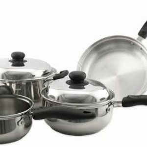 Juego de utensilios de cocina clásicos de acero inoxidable, utensilios de cocina de 7 piezas Juego de utensilios de cocina clásicos de acero inoxidable, utensilios de cocina de 7 piezas