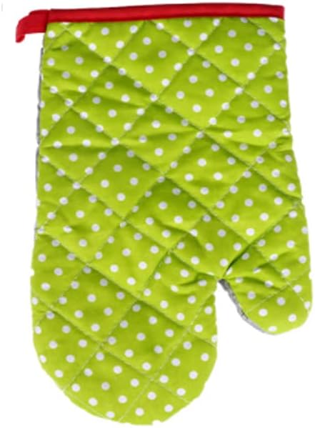 Mr.S Shop – Guantes de horno de microondas (algodón, aislados, resistentes al calor, guantes de horno)