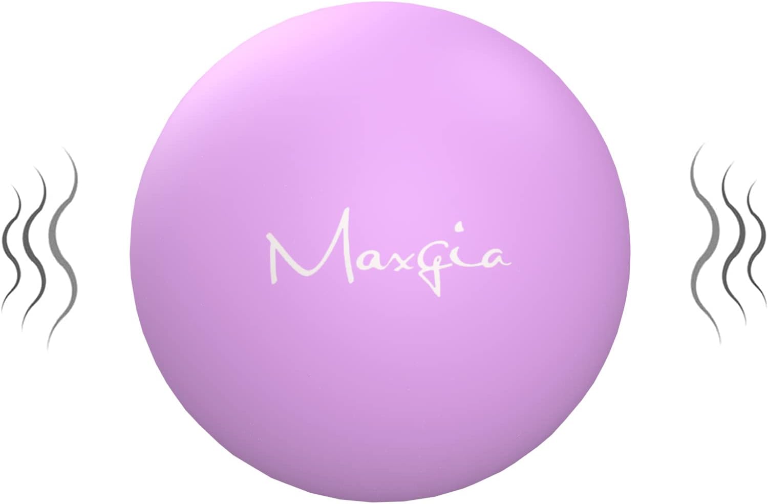 Bola de masaje vibratoria de 3 pulgadas, bola de masaje con vibraciones de 5 velocidades para músculos y fitness, alivio del dolor de fascitis