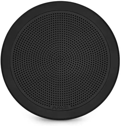 Garmin Fusion Serie FM Altavoces marinos, 7.7″ 200 vatios montaje empotrado redondo negro, una marca
