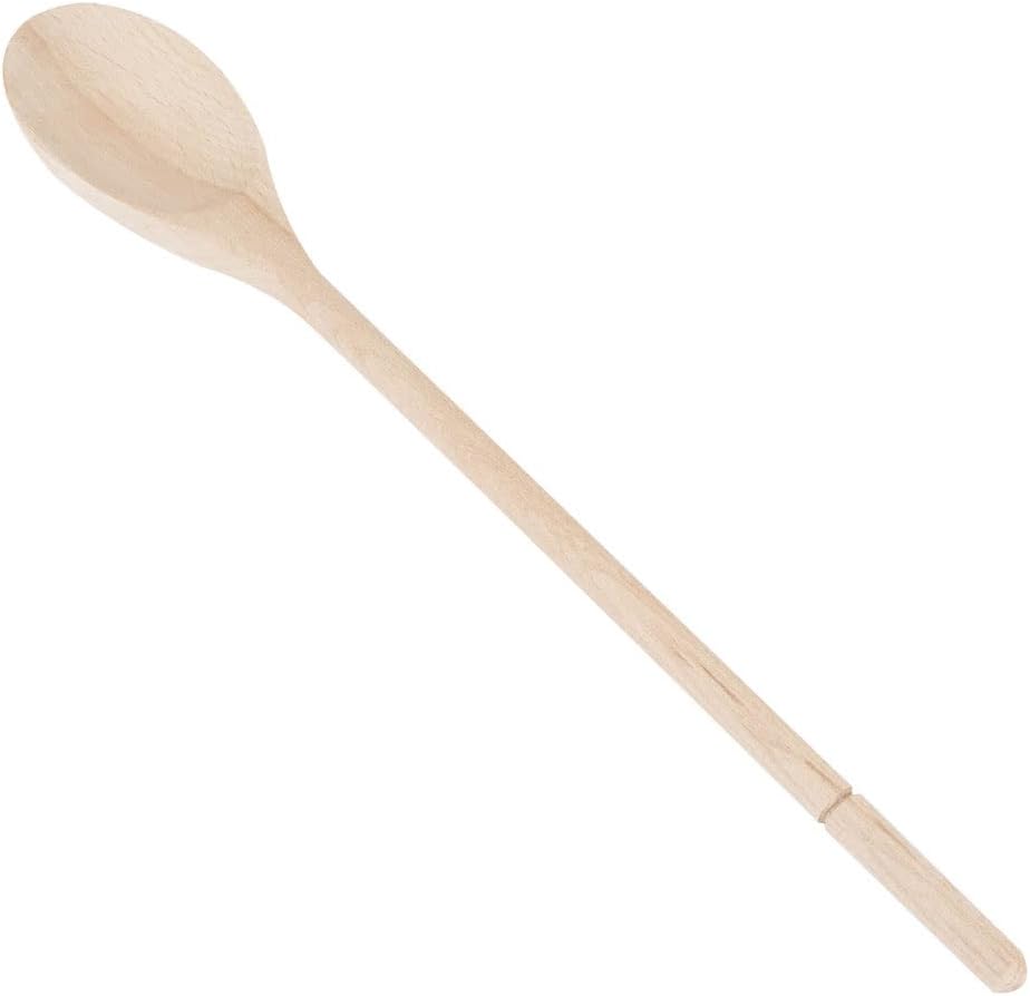 Wedding Collectibles Made With Love – Cuchara de madera (14 pulgadas de largo) accesorio de cocina grabado  Madera de haya suave y natural