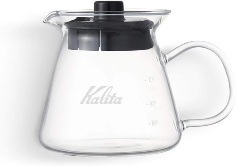 Espresso Parts Kalita Wave – Kit de preparación de café para verter 185, filtros y servidor de 16.9 fl oz