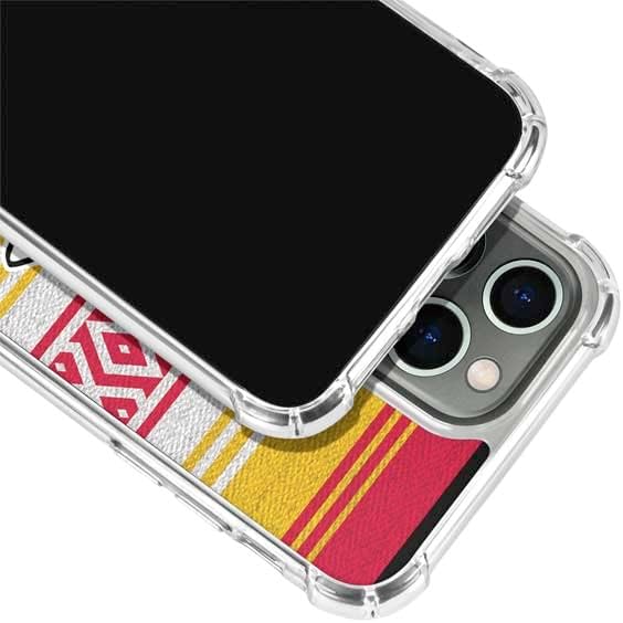 Skinit Funda transparente compatible con iPhone 15 Pro, diseño oficial de la NFL Kansas City Chiefs Trailblazer