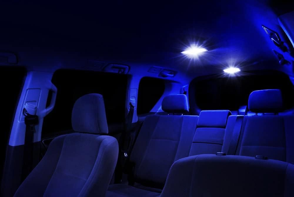XtremeVision LED interior para Nissan Xterra 2005-2014 (8 piezas) kit de LED interior azul + herramienta de instalación
