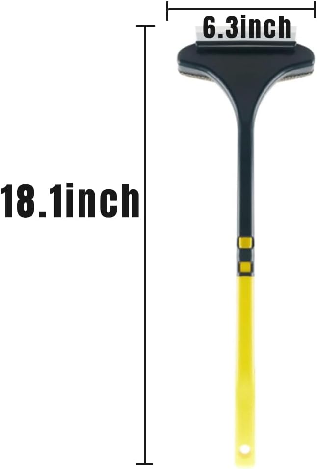 Removedor de polvo de doble cara para ventana, cepillo limpiador de malla 2 en 1, cepillo mágico de limpieza de ventanas, cepillo de limpieza de