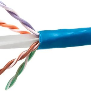Monoprice Cable a granel Cat6 CMP – 1000 pies – Azul UTP, UL, sólido, 23AWG, 550Mhz, alambre de cobre puro desnudo, Plenum, Reelex II Monoprice Cable a granel Cat6 CMP – 1000 pies – Azul UTP, UL, sólido, 23AWG, 550Mhz, alambre de cobre puro desnudo, Plenum, Reelex II