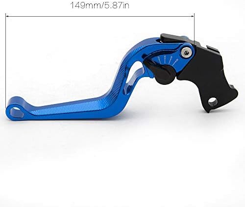 Juego de palancas de embrague de freno ajustables cortas de aluminio CNC para motocicleta compatible con BENELLI TNT 125 135 TNT125 TNT135 2016 2017