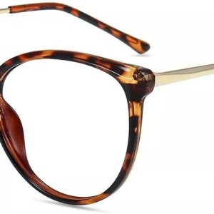 Firmoo Lentes de gran tamaño con bloqueo de luz azul para mujereshombres, antirreflejos, antifatiga ocular, elegantes gafas redondas para Firmoo Lentes de gran tamaño con bloqueo de luz azul para mujereshombres, antirreflejos, antifatiga ocular, elegantes gafas redondas para