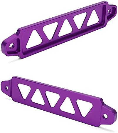 TOMALL Soporte de amarre de batería para automóvil de aleación de aluminio Soporte de montaje de batería Accesorios de bloqueo para Honda Civic