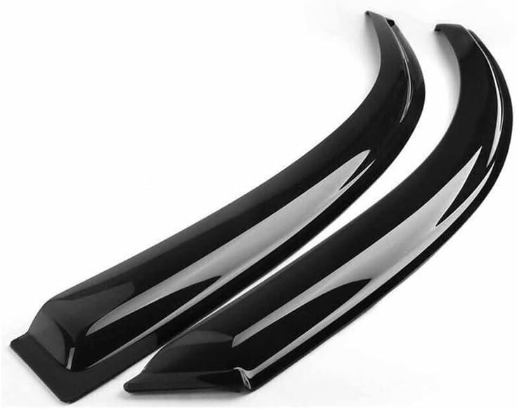 Deflector de ventana compatible con Ni.ssan Altima Coupe 2008-2013, viseras de ventana de 2 puertas, protectores de lluvia, juego de 2 piezas, color