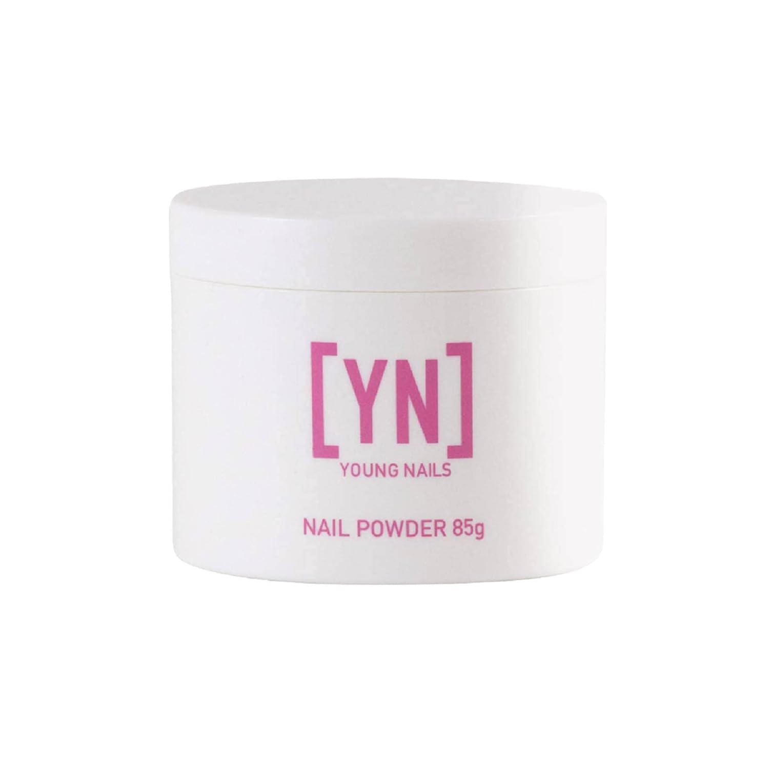 Young Nails Polvo acrílico de cobertura acrílica autonivelante, polvo acrílico transparente rosa y blanco para extensión de uñas, grado profesional,