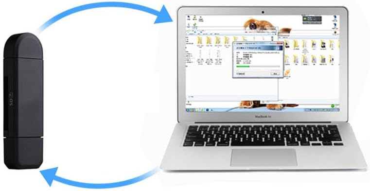 Lector de tarjetas portátil de alta velocidad USB 2.0 conversión multimodo para teléfono inteligente lector de tarjetas de memoria de computadora