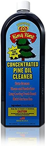 Aceite de pino concentrado, limpiador multisuperficie, fuerza industrial, negro original, 12 fl oz (1)