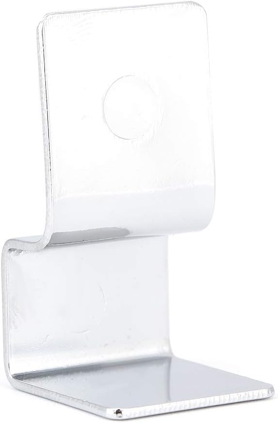 TOPINCN Soporte para cubierta de acuario, 4 piezas, acero inoxidable, para pecera, tapa de tanque de peces, soporte (0.472in)