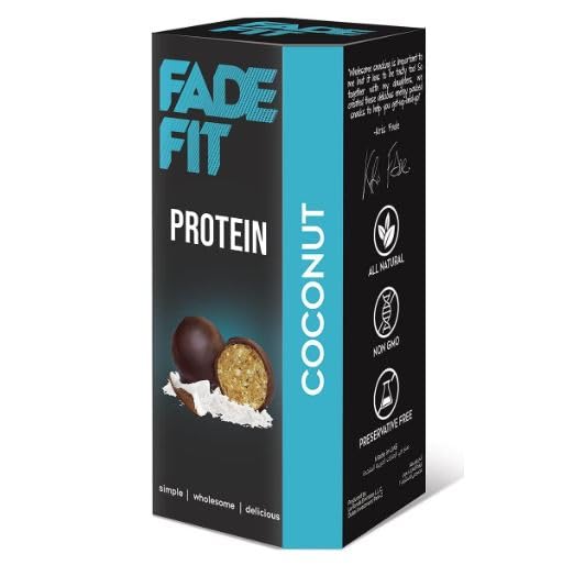 Fade Fit – Bolas de proteína de coco (30 gm)