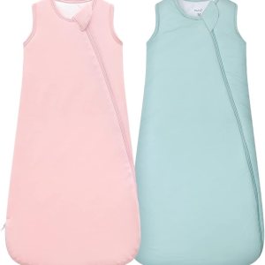 HAPIU Saco de dormir unisex de rayón hecho de bambú TOG 1.0, cremallera de 2 vías YKK, manta portátil para bebé HAPIU Saco de dormir unisex de rayón hecho de bambú TOG 1.0, cremallera de 2 vías YKK, manta portátil para bebé