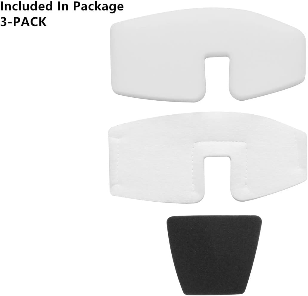 Filtro de vacío compatible con Eureka Flash aspiradora de palo ligero, se adapta a NES510, parte # N0205, N0206, N0207 (paquete de 3)