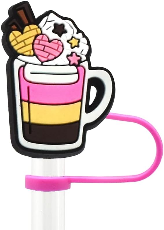 Tapa de popote para taza Stanley, 12 piezas de popote de silicona compatible con vasos Stanley de 20 y 30 onzas, fundas reutilizables de popote de