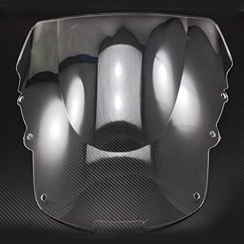 Motorcycle Windshield Motorcycle Windscreen Windshield Iridium Wind Deflectors Compatible with CBR1100XX CBR 1100XX 1997 1998 99 00 01 02 03 2007