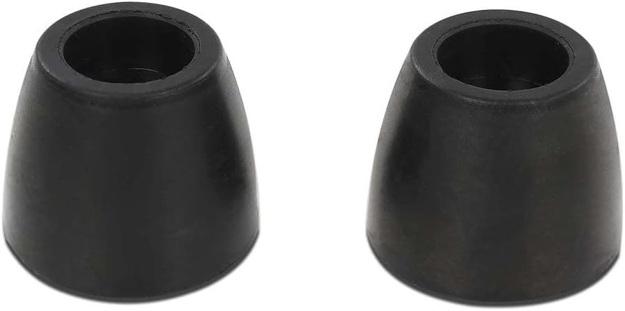 CRODESSIGN – Parachoques de goma para puerta de rampa compatible con remolque de carga de repuesto de camión de 2 pulgadas de alto
