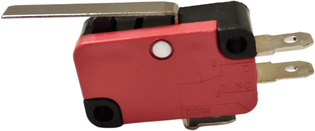Szliyands Paquete de 20 interruptores de límite micro miniatura V-152-1C25 SPDT momentáneos tipo palanca de bisagra de acción rápida