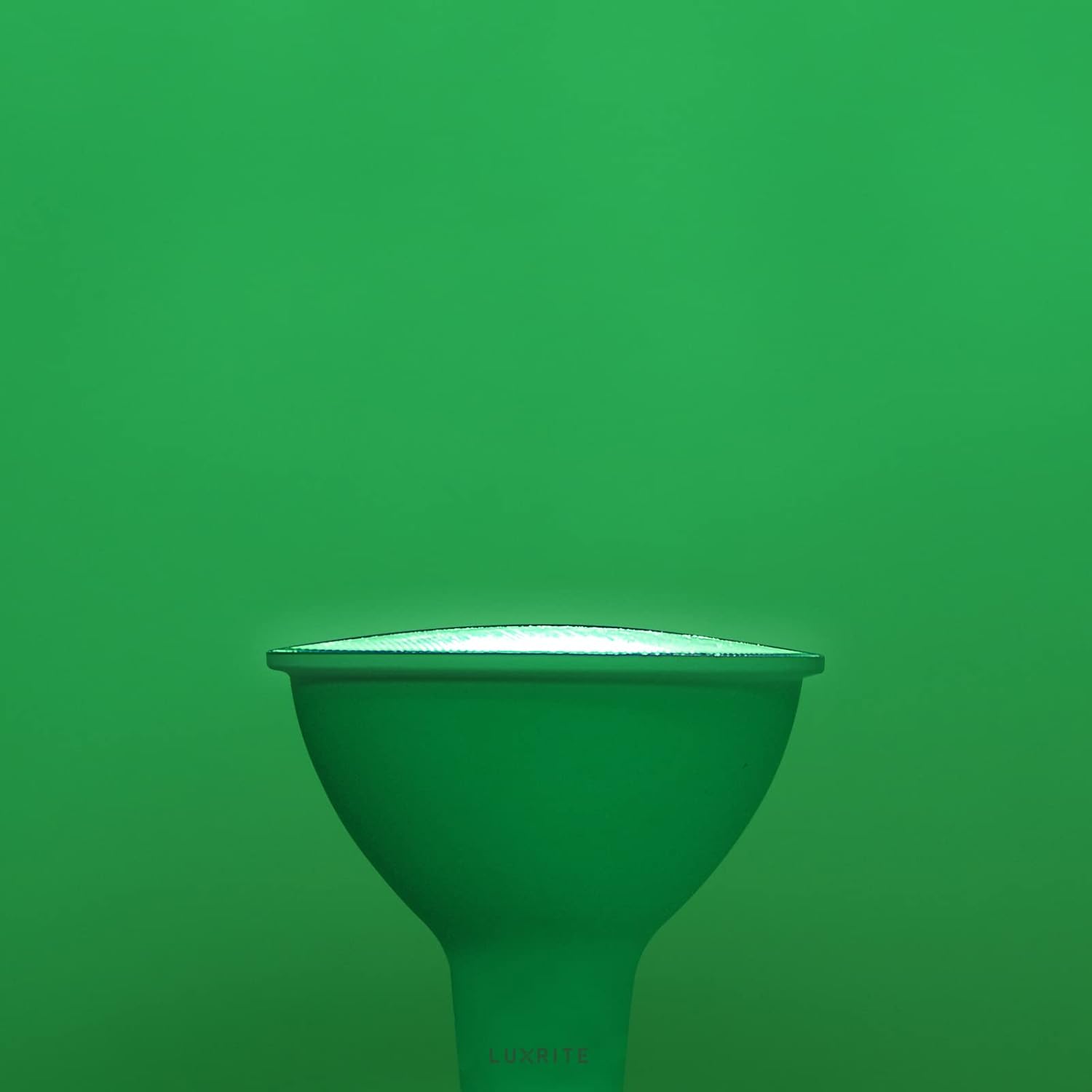 LUXRITE Bombilla LED PAR38 verde de inundación, 8 W (equivalente a 45 W), bombilla LED verde de inundación, clasificación húmeda, certificación UL,
