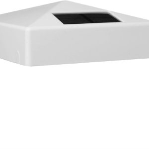 Classy Caps 4×4 Blanco PVC PirĆ”mide Solar Post Cap Classy Caps 4×4 Blanco PVC PirĆ”mide Solar Post Cap