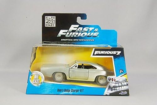 Jada Toys 132 WildSpeed SkyMission Rápido y Furioso 7 1968 Dodge Charger R  T- Bare Metal