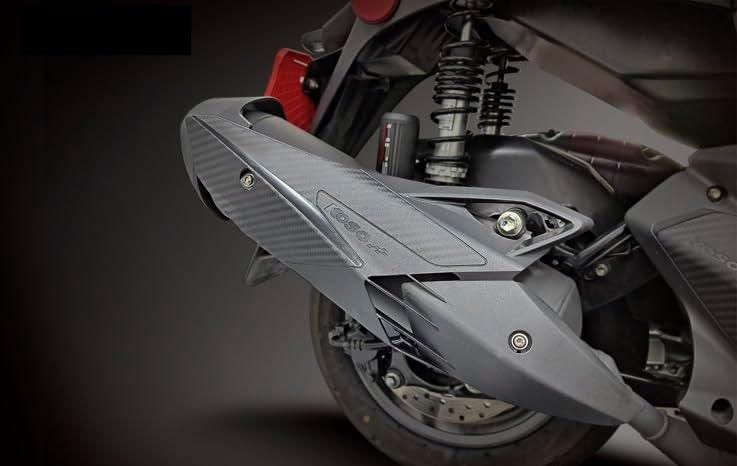 Cubierta protectora antiquemaduras para tubo de escape para Yamaha Zuma 125 2022-2024