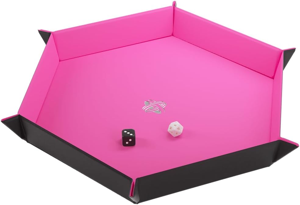 Bandeja magnética para dados – Toma el control de tu rollo! Bandeja de dados compacta y versátil para juegos de mesa y juegos de mesa, forma