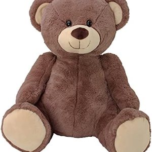 Oso de peluche de peluche para niños, 16 pulgadas, marrón café, cacao Oso de peluche de peluche para niños, 16 pulgadas, marrón café, cacao