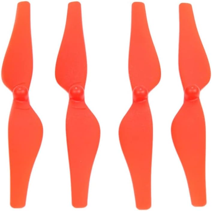 XNasu 2 pares de hélices para DJI Tello Drone hélices de liberación rápida para drones DJI Tello, accesorios de utilería (color  2 pares rojo)