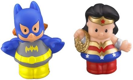 Little People DC Super Friends  Wonder Woman & Batgirl Figura Pack