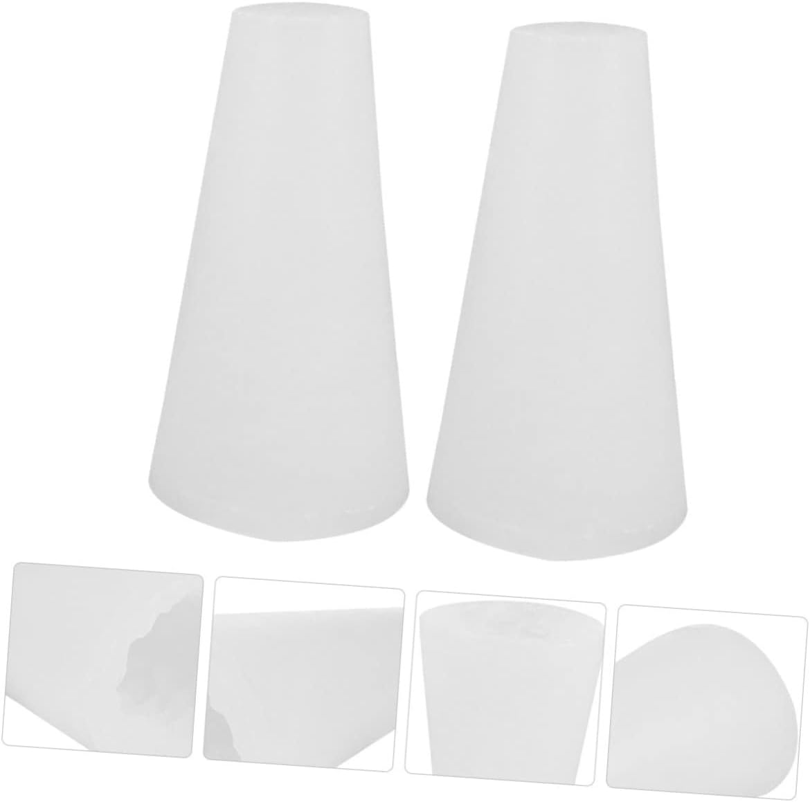 Abaodam Molde de silicona para jabón de cera de silicona, moldes de vela de Navidad, moldes de silicona para árbol de Navidad, moldes de silicona