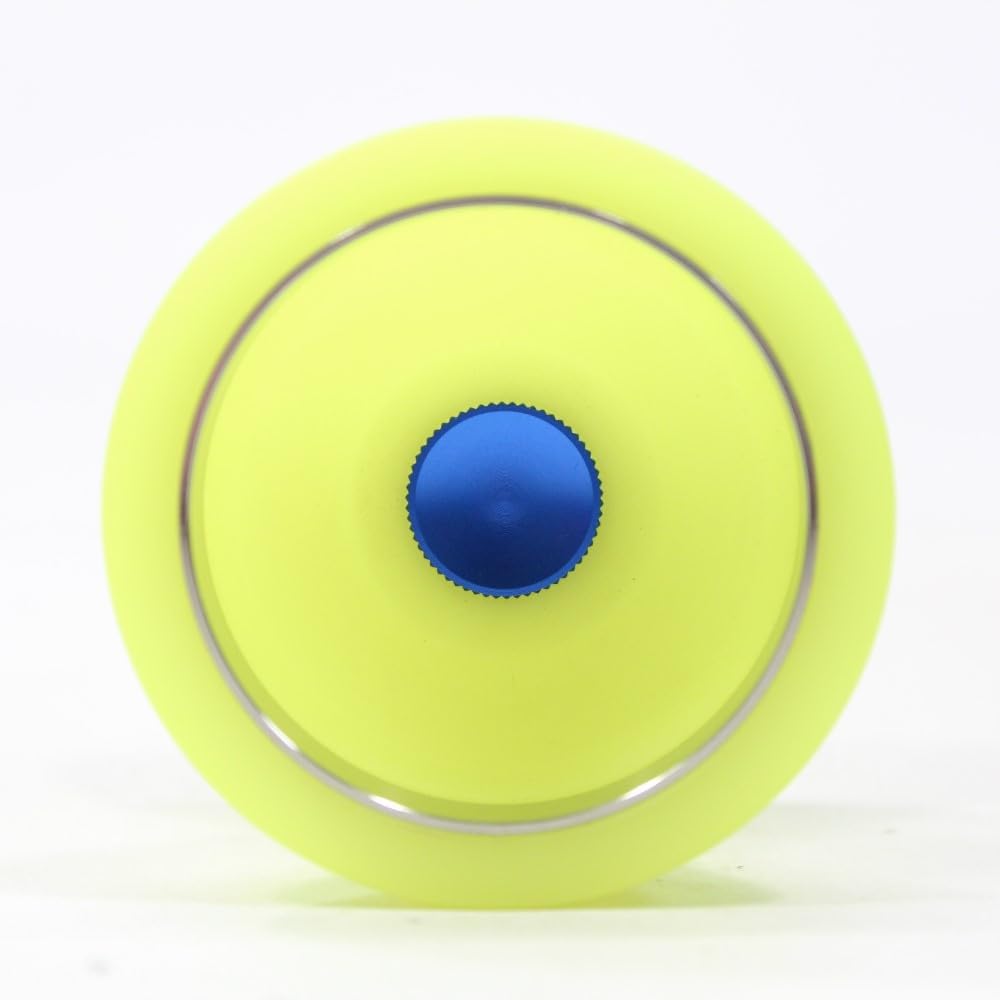 YOYOFORMULA Yoyó F7 Pro – YoYo ancho POM (amarillo con cubo azul)
