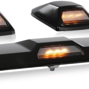 Kit de lámpara de separación de techo ámbar OEM GM compatible con Chevy Silverado GMC Sierra 2500HD 3500HD modelos 2020-2023 Kit de lámpara de separación de techo ámbar OEM GM compatible con Chevy Silverado GMC Sierra 2500HD 3500HD modelos 2020-2023