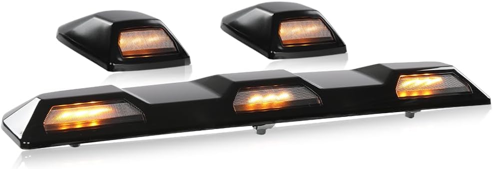 Kit de lámpara de separación de techo ámbar OEM GM compatible con Chevy Silverado GMC Sierra 2500HD 3500HD modelos 2020-2023