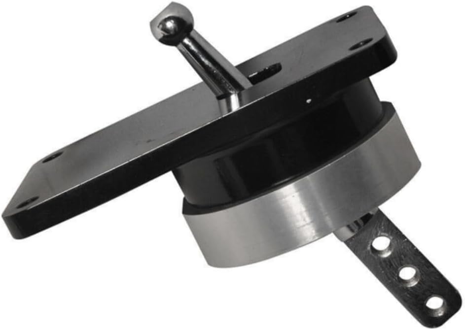 Compatible con T-5 T-45 Tranny Quick Short Throw Shifter GL GLS GT LX SVT (negro, aluminio)