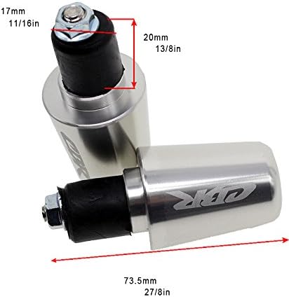 Manillar Extremos Empuñaduras Tapón CBR600F4 (F4i) 99-06 CBR600RR 03-14 CBR1000RR 04-14 CBR 1000 RR 2004-2008 CBR 600RR 2003-2013 CBR 600 F12008