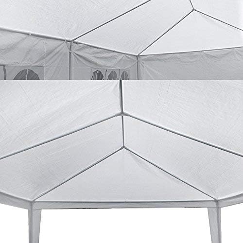 Gaier Tienda de campaña de 10 x 30 pies para fiestas, carpa impermeable con paredes laterales extraíbles